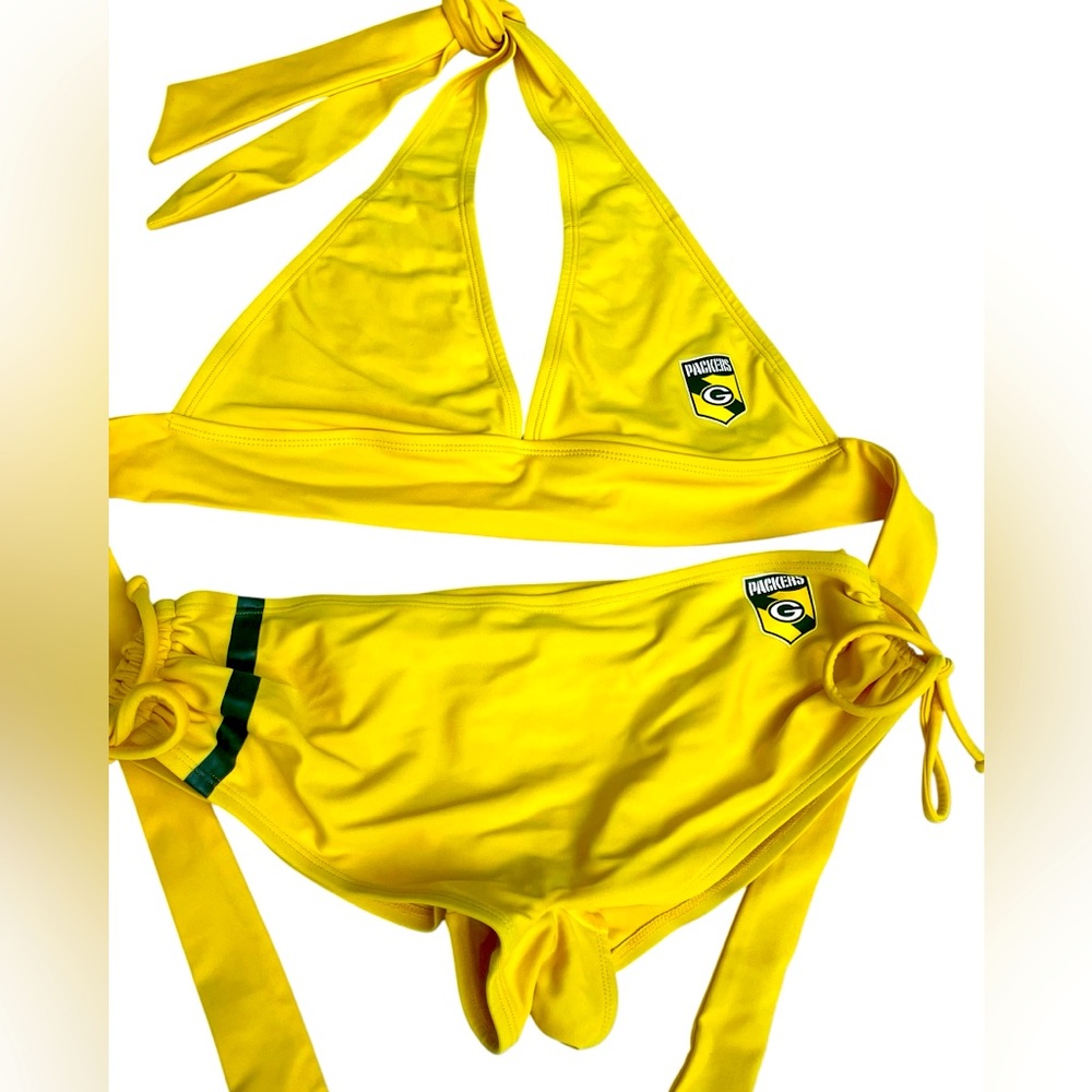 💛💚Vintage Y2K era Green Bay Packers Bikini – NFL For Her